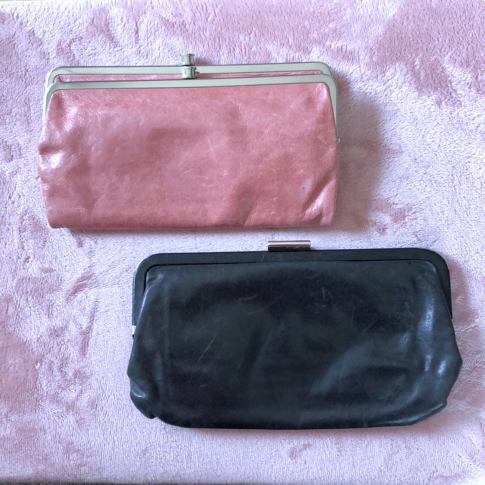 2 Piece Vintage Pink Limited Edition Wallet Clutch